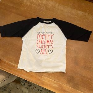 ⭐️⭐️Toddler “Merry Christmas, Shitter’s Full” tshirt